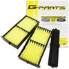 G-PARTS Air Conditioner Filter (Mitsubishi/ek Wagon Series) LA-C303S 2-Piece Set