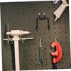 WOONEKY Durable Wall Hooks for Tools Accessories Garage Pegboard Hooks