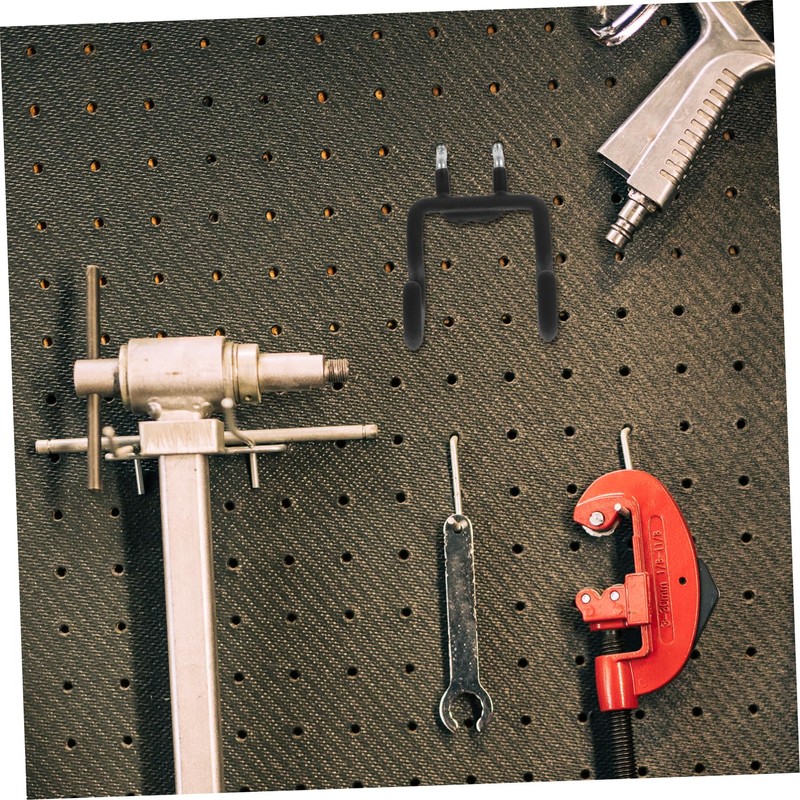 WOONEKY Durable Wall Hooks for Tools Accessories Garage Pegboard Hooks
