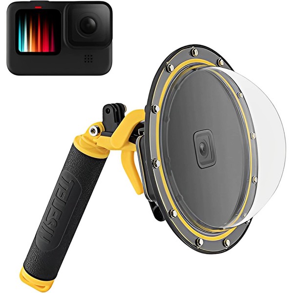 REYGEAK Gopro Dome Port für GoPro Hero 12 Hero 11