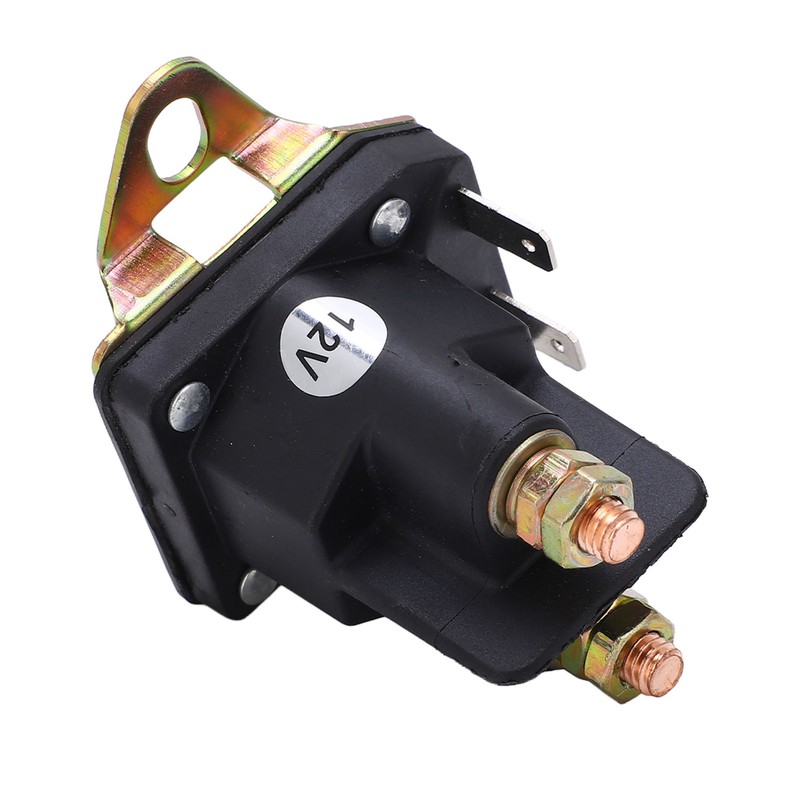 12V Starter Solenoid with 2 Terminal 532138406 Compact Structure Replacement