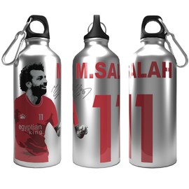 Partisan Liverpool Bottle Salah 2-Lid Aluminium 600ml Silver