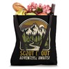 Scout It Out Adventure Awaits Camping Scouting Scouts Tote Bag