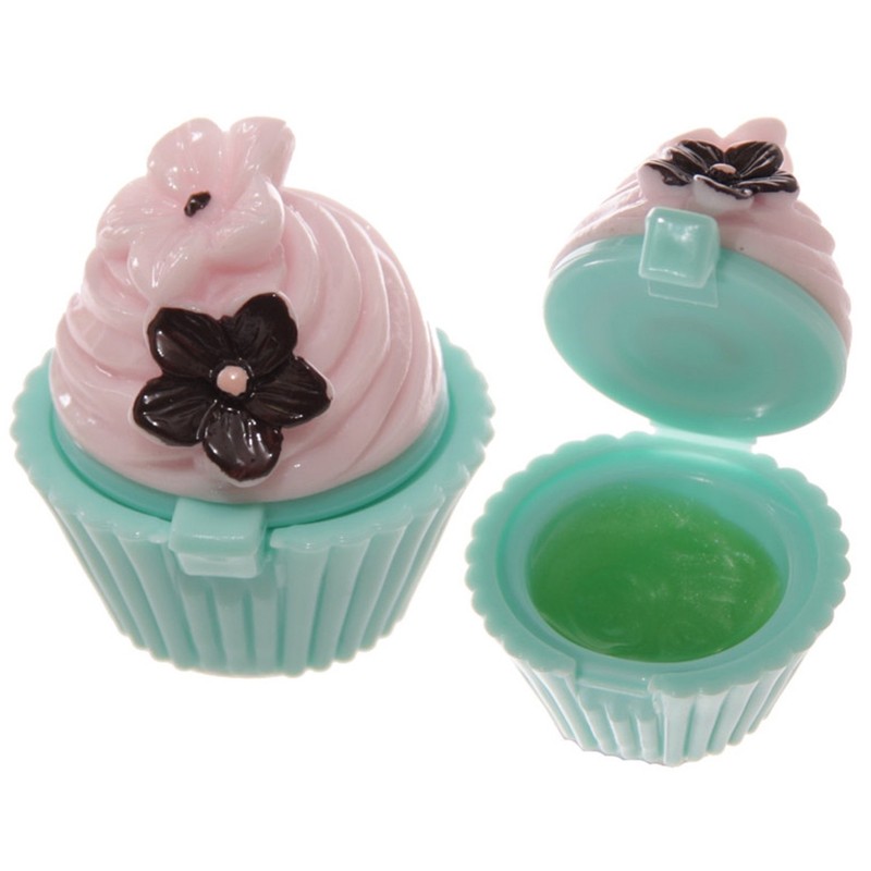 Cupcake Lip Balm Various Flavours Gloss Pixie Hill Bakery
