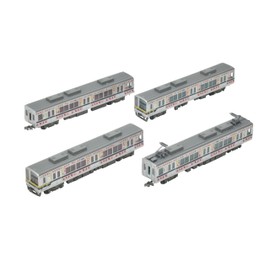 TOMYTEC Railway Collection, Tobu Railway 20400 Type, Very Happy Train, Set of 4, Diorama Supplies