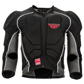 Fly Racing Barricade Long Sleeve Protective Suit (Black, Large)