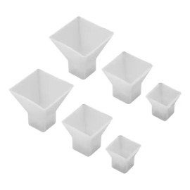 6pcs Forma De De Silicona De Resina De Fundición De