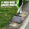 Suchtale Garden Flat Shovel Scraper, Heavy Duty Multifunctional Outdoor Cleaning