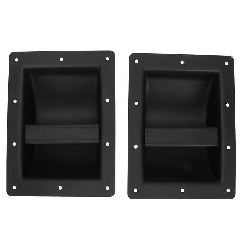 ciciglow 2pcs Speaker Box Subwoofer Handles, High-Strength Cold-Rolled Steel Bar