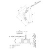 TEDGUM TED12892 SHOCK ABSORBER BRACKET FRONT UPPER LEFT/RIGHT (SET WITH