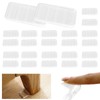 24PCS Plastic Shims for Leveling, Furniture Wedges Clear Adjustable Table