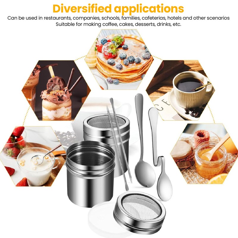 Coffee Decorating Stencils Coffee Carving Pen Set Stainless Steel Portable