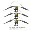 Yardwe 3pcs Realistic Eagle Bird Deterrent Hanging Plastic Eagle Decor