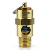 New 1/4" ASME Brass Safety relief Valve 75 PSI American