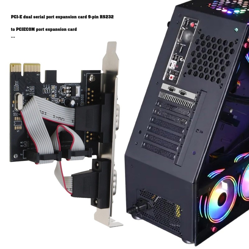 Create idea Port Card PCI Express Serial Card PCI Express