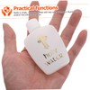 ORFOFE 6pcs Holy Water Bottles Refillable Containers Cross Design for