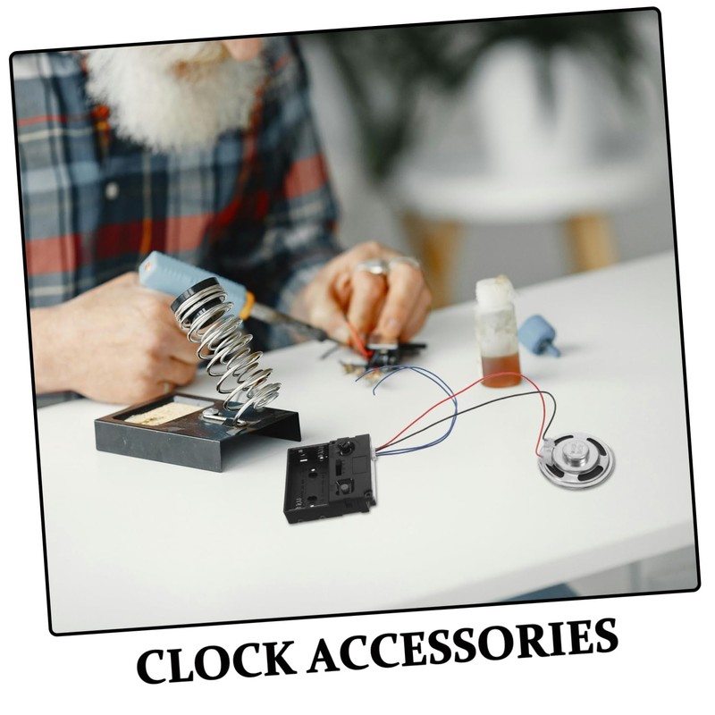 ABOOFAN Clock Movement Kit Silent Mechanism with Hourly Chime for