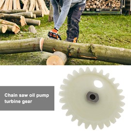 The Lord of the Tools Oil Pump Worm Gear and Spur Gear Kit, Compatible with Stihl 028 038 MS380 MS381 Chainsaws Replace 1119 640 7100 and 1119 642 1501