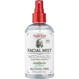 THAYERS Witch Hazel Facial Mist Toner with Aloe Vera, Cucumber, 8 OZ(Pack of 3)