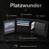 Kronenschein® Premium Men’s Wallet Made of Nappa Leather, RFID Protection,