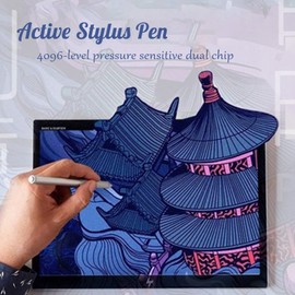 Active Pen for HP EliteBook x360 1030 G3 G4 1040 G5 G6 for Elite x2 1013 G3 G4 for ZBook Studio x360 G5, 4096 Pressure High Sensitivity Rechargeable Laptop Pencil, BT 5.0
