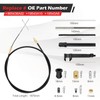 865436A02 Lower Shift Cable Kit For Mercruiser Alpha Gen One
