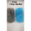 Unbranded 2 Pack Cat Tall Wall Brush Self Grooming Corner