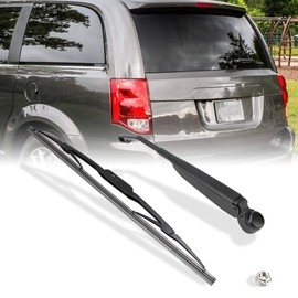 Shopauto Rear Wiper Arm Blade Assembly Kit Compatible with 2011-2020 Dodge Grand Caravan, 2011-2016 Chrysler Town & Country Rear Window Wiper, Replacement 68102356AA, 68078307AA, 55077097AC