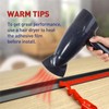 FOSLUOC Garage Door Seal Top and Sides Seal Strip Black