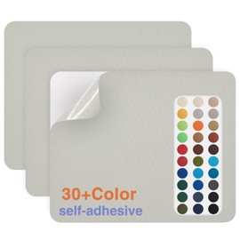 Canvas Repair Patch 9×11 Inch 3Pcs Waterproof Self-Adhesive Fabric Repair Patch for Tents,Boat Cover,Pop Up Canopy,Patio,Bags,Car Seats,Sofas,Furniture Cover(Beige Grey)