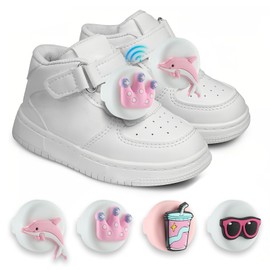 FAINCA Pack of 4 Airtag Holders for Children's Laces, GPS Tracker Children's Airtag Case, Hidden Airtag Tracker Case, Airtag Case Child Shoes, Airtag Holder for Children's Shoes Set