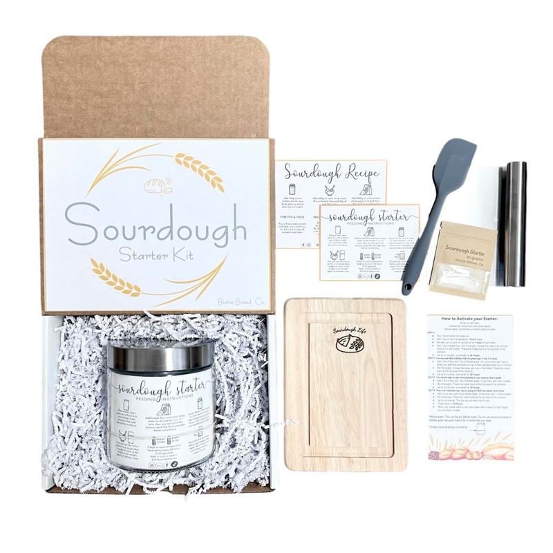 Sourdough Starter Kit - Dehydrated Sourdough Starter - Bread Making
