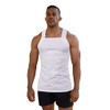 Different Touch Men Athletic Style Square Cut Tank Top Medium