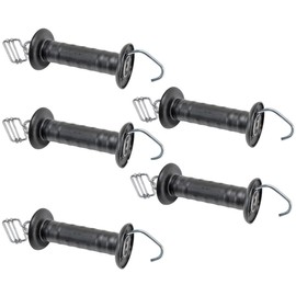5x Fence Band Electric Fence Gate Handle, With Ribbon Connector 40 mm – Galvanised – Paddock Fencing Gate Handle Fence