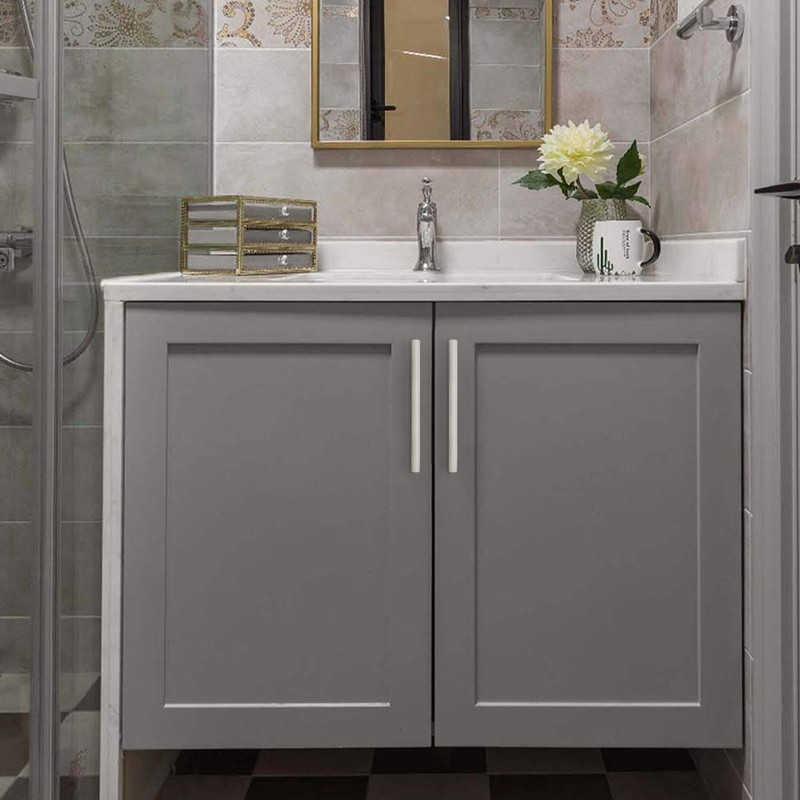 Probrico 15 Pack| White Kitchen Cabinet Pulls 3 Inch Euro