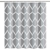 AcbbMNS Shower Curtain with Grommets and 12 Hooks, 220 x