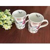 Lightahead Elegant Bone China Two Mugs set in Blue bird
