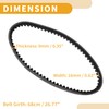 Partuto Drive Belt No.2760137B00000 Motorcycle V-Belt for Suzuki for SYM