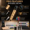 Wireless Rotary Tattoo Pen Kit for Body Art Practice –