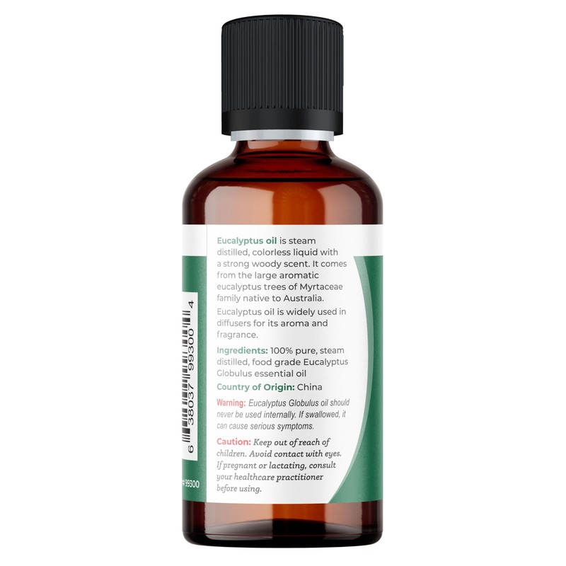 Viva Doria Eucalyptus Essential Oil, 100% Pure, Natural, Essential Globulus