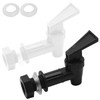 Hordion Plastic Spigot Replacement Cooler Faucet, 2 Sets Water Jug
