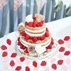 100PCS Strawberry Confetti Sweet One Birthday Party Decor Strawberry Dot