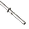 Mxfans Silver Hand Mixer for Home Kitchen Blending Smoothies Shakes