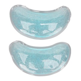 Paquete de Ojos de Gel de Hielo Reutilizable, Almohadilla de Gel de Compresa Fría y Caliente para Ojos, para Tensión Ocular, Hinchazón Oscura