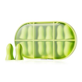 Vograiseup Foam Earplugs 6 Pair with Storage Case - 33dB Highest NRR Earplugs Noise Cancelling, Comfortable Ear Plugs for Sleeping, Snoring, Travel, Concerts, Studying, Construction, Work, Loud Noise