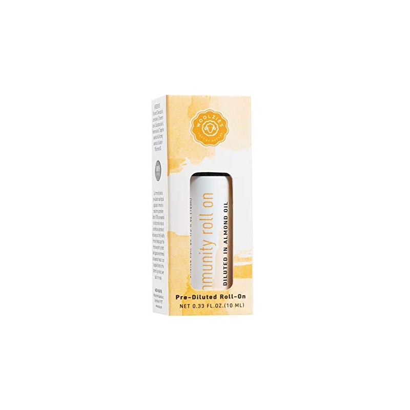 Woolzies Immunity Roll-On Essential Oil Blend | Pre-diluted with Almond