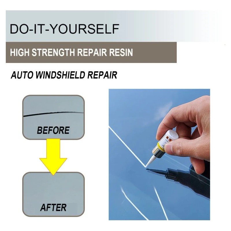 Kit Resina Reparacion Parabrisas Automovil 2pzs