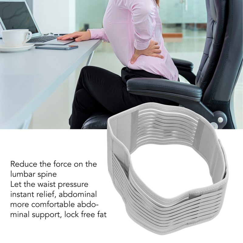 Lumbar Support Belt Breathable Ergonomic High Elasticity Waist Protection Belt