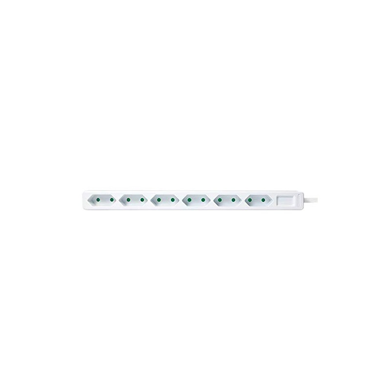 Logilink LogiLink LPS231 6-fach Steckdosenleiste (Eurobuchse) - CEE 7/16 mit
