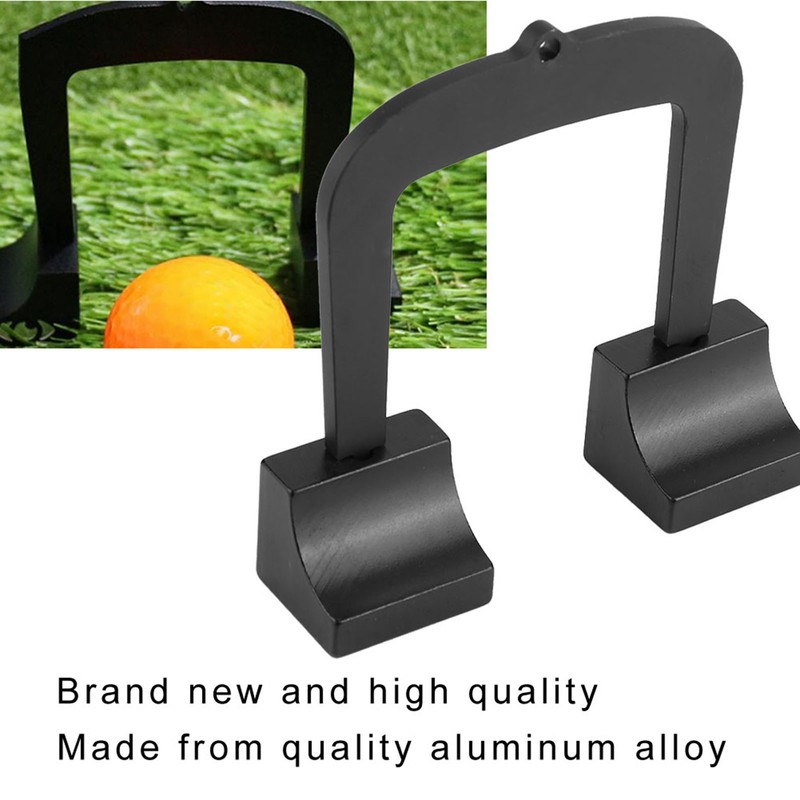Golf Push Shot Goal Aim Gate Aluminum Alloy Target Parts
